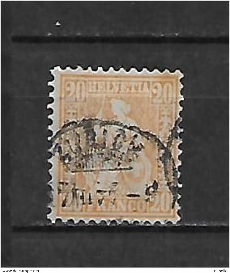 LOTE 1377 /// SUIZA 1862   YVERT Nº: 53  CATALOG/COTE: 70€    ¡¡¡ OFERTA - LIQUIDATION - JE LIQUIDE !!! - Used Stamps