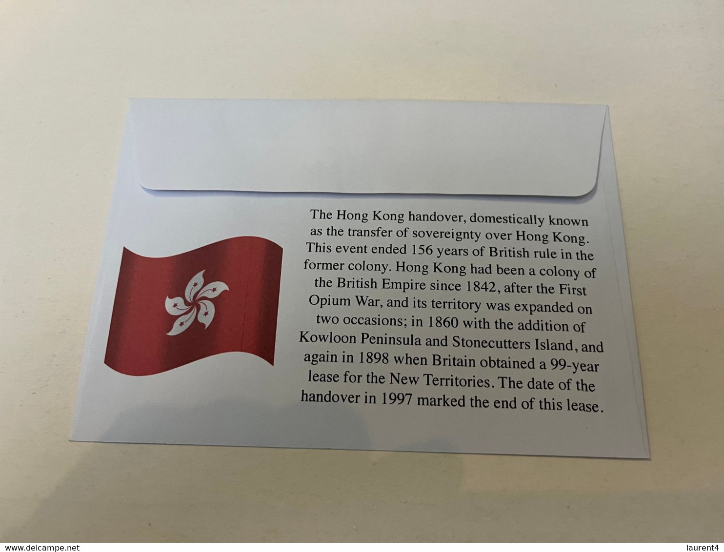 (2 G 16) 25th Anniversary Of Hong Kong Returning To China (1 July 1997 To 1 July 2022) - Lettres & Documents