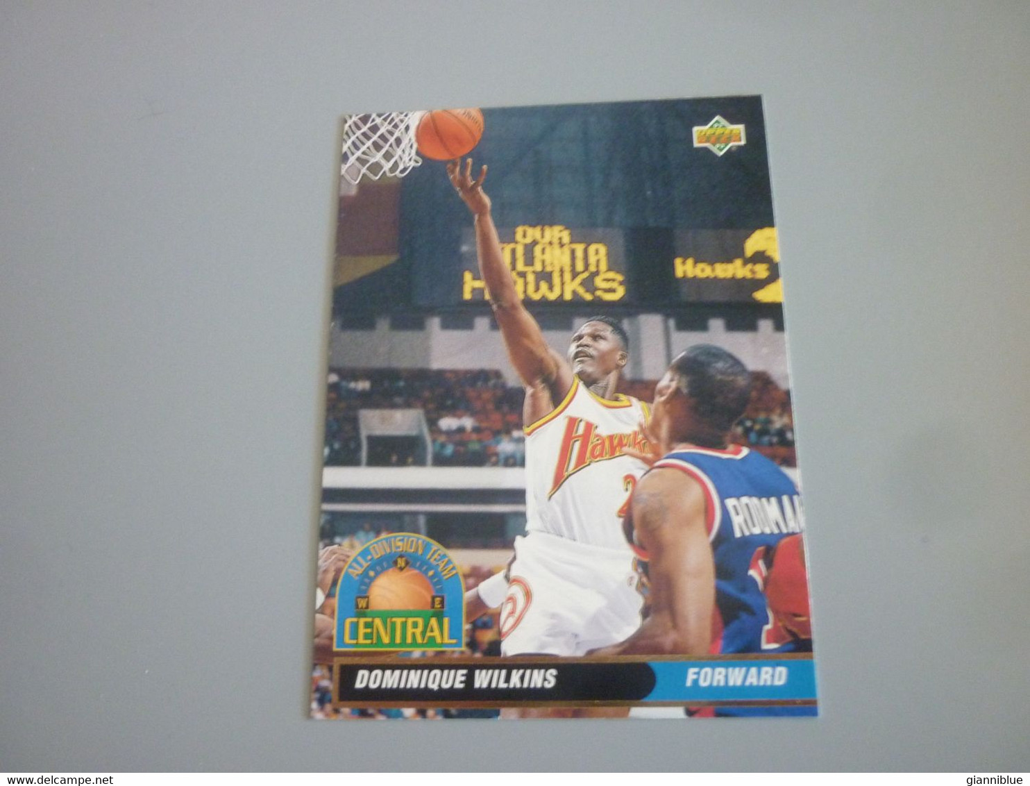 Dominique Wilkins Atlanta Hawks Basketball Upper Deck 1992-93 Spanish Edition Trading Card #41 - 1990-1999