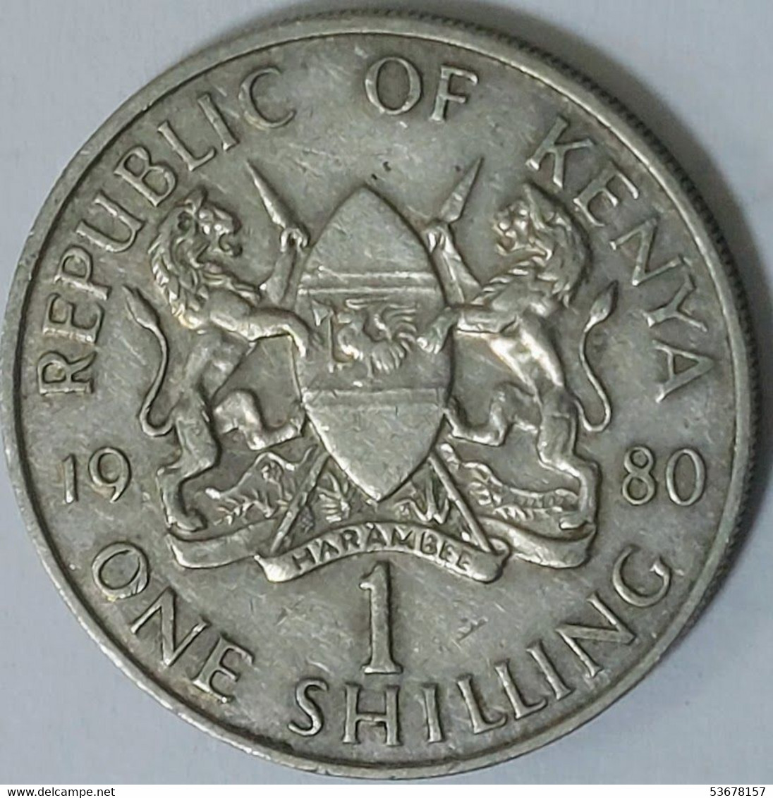 Kenya - 1 Shilling 1980, KM# 20 (#1329) - Kenya