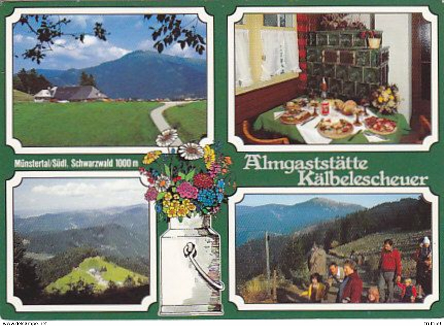 AK 071987 GERMANY - Münstertal / Südl. Schwarzwald - Almgaststätte Käbelescheuer - Münstertal