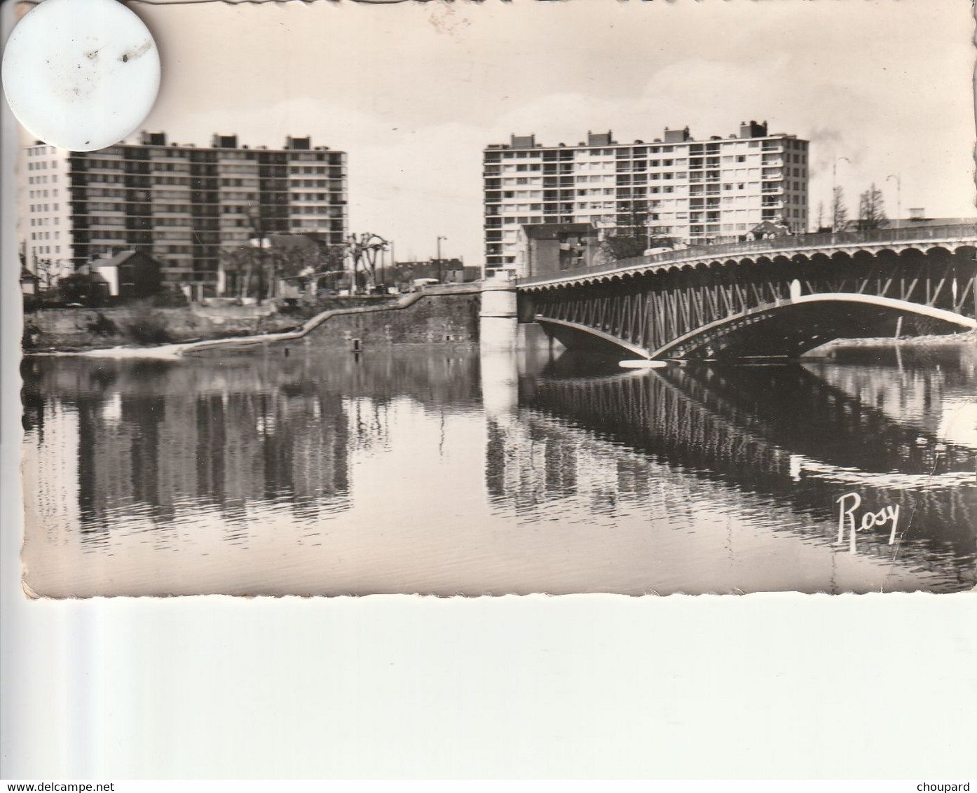 44- Carte Postale Semi Moderne De NANTES   Pont De Pirmil Et Place Victor Mangin - Nantes