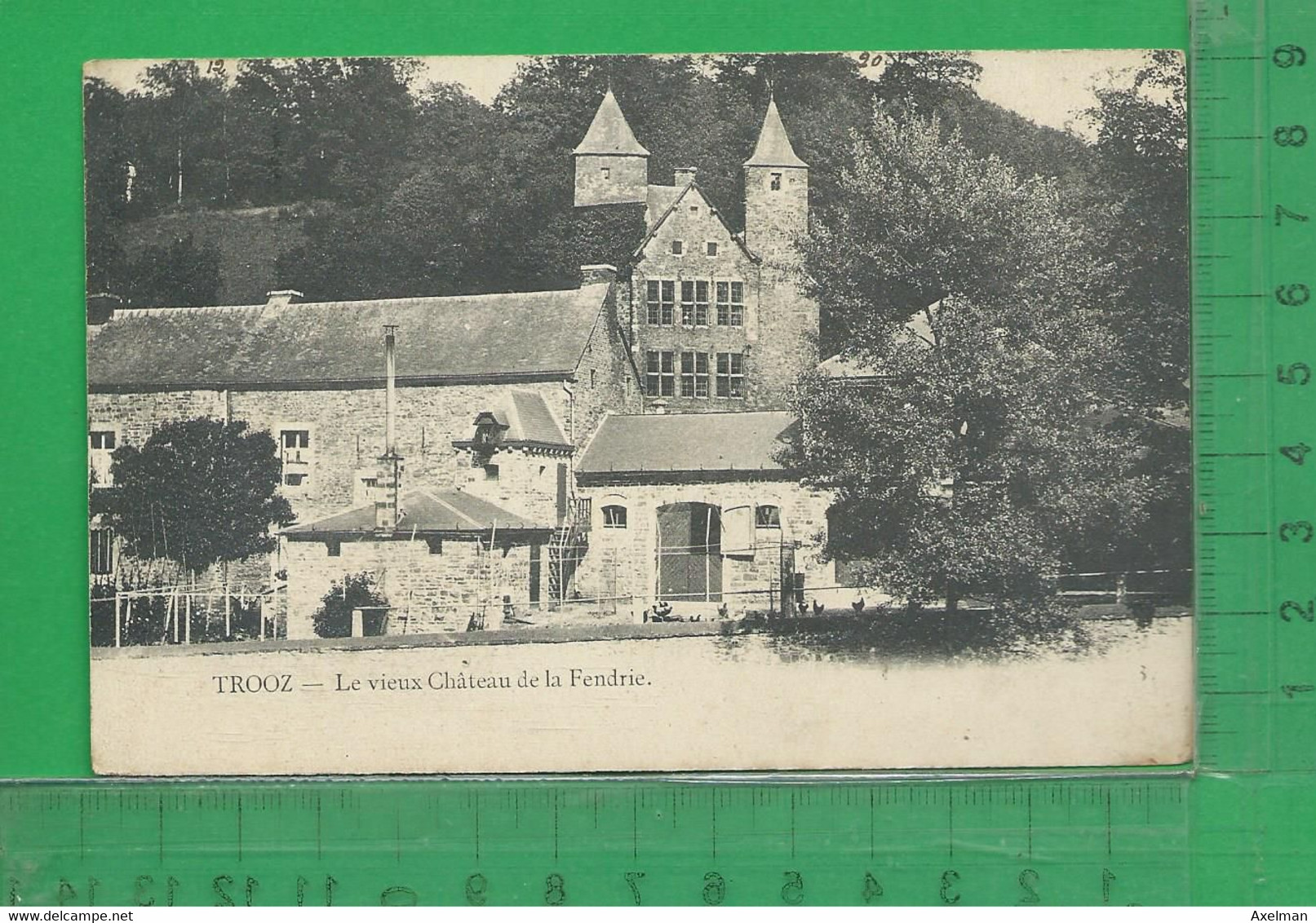 BELGIQUE, LIEGE, TROOZ : Le Vieux Château De La Fendrie - Trooz