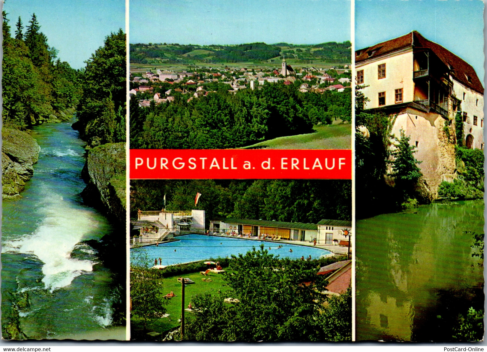 36446 - Niederösterreich - Purgstall An Der Erlauf , Mehrbildkarte - Gelaufen 1975 - Purgstall An Der Erlauf