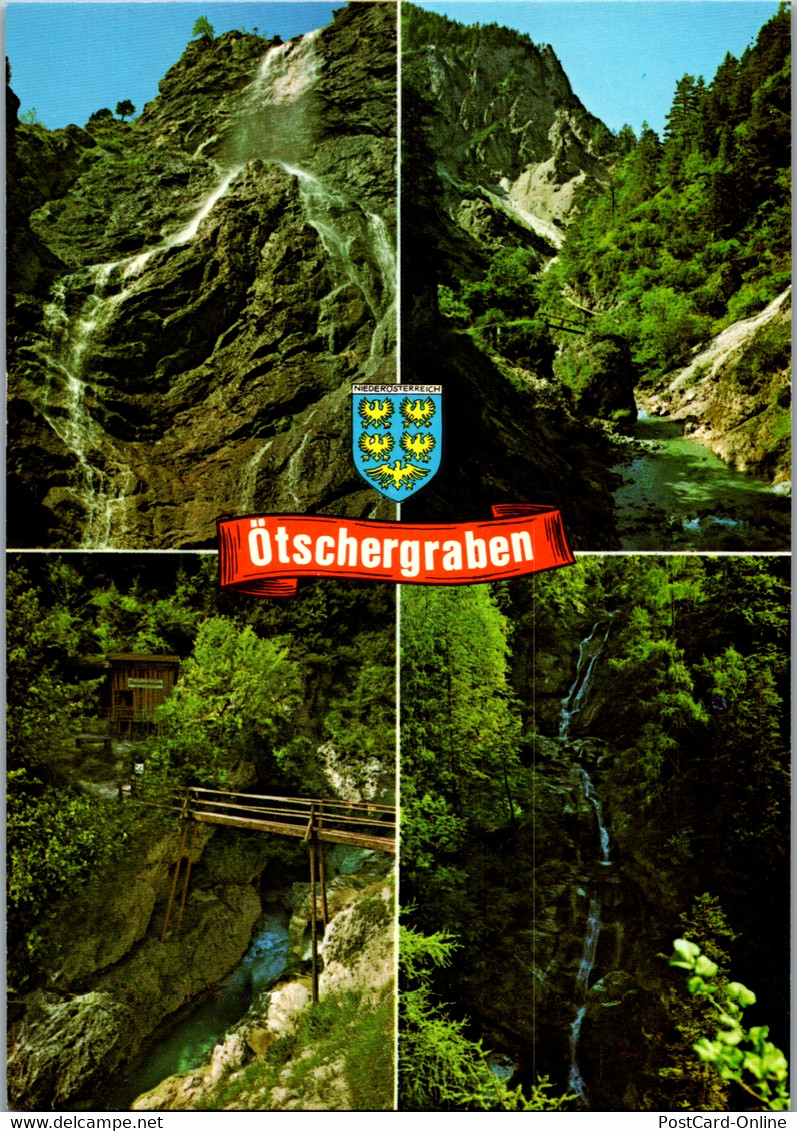 36461 - Niederösterreich - Ötschergraben , Ötscher , Mira Fall , Jausenstation , Ötscherhias , Lassingfall - Nicht Gelau - Lilienfeld