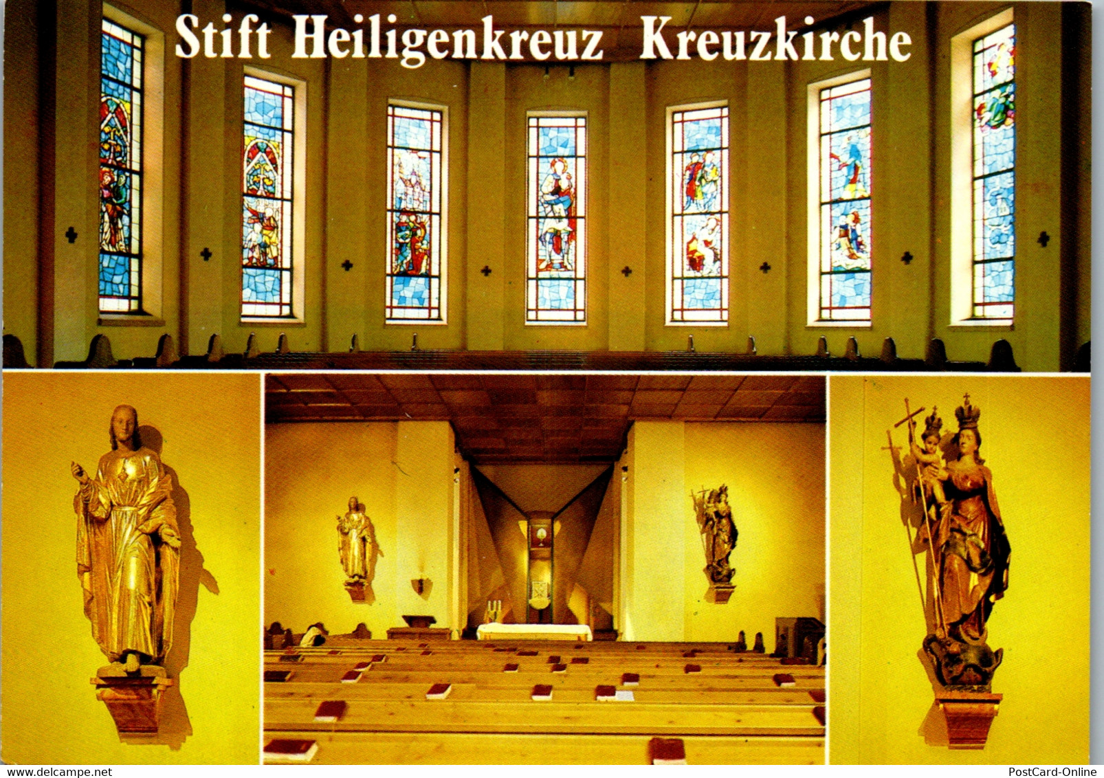 36485 - Niederösterreich - Heiligenkreuz , Kreuzkirche , Stift - Nicht Gelaufen - Heiligenkreuz