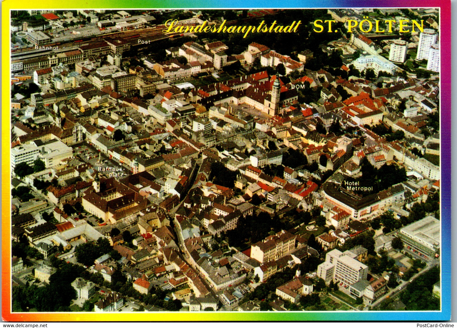 36498 - Niederösterreich - St. Pölten , Panorama - Nicht Gelaufen - St. Pölten