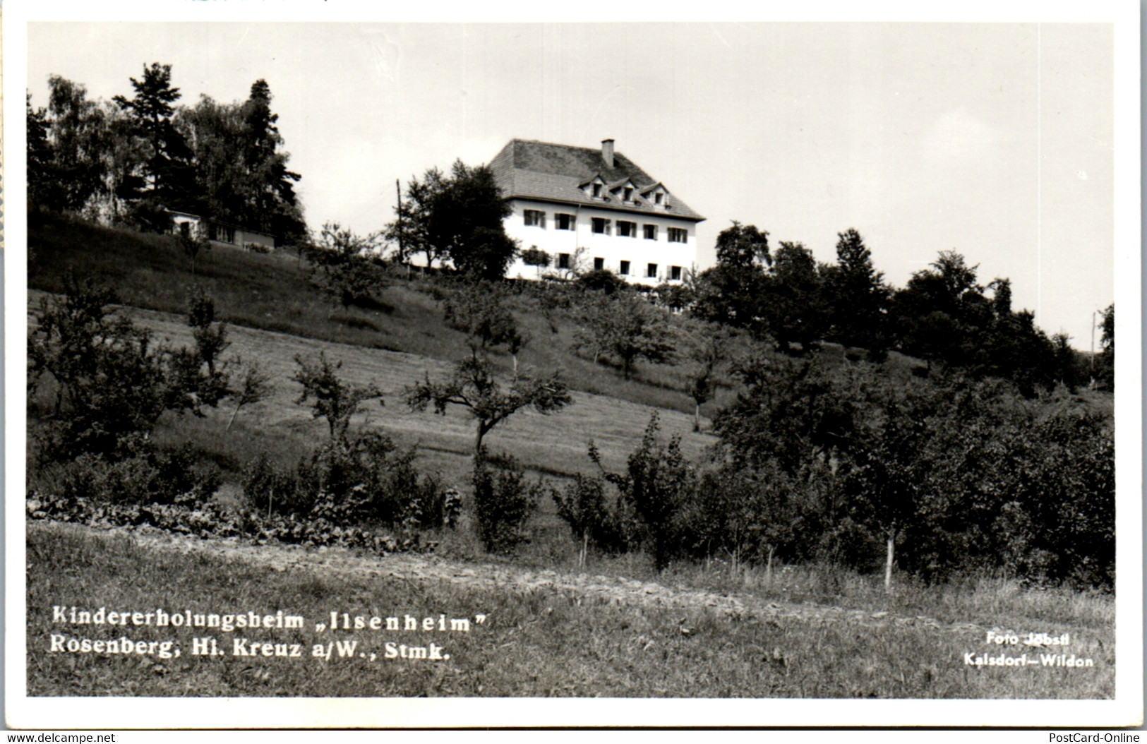 36569 - Steiermark - Heiligenkreuz Am Waasen , Rosenberg , Kindererholungsheim Ilsenheim - Gelaufen 1962 - Leibnitz
