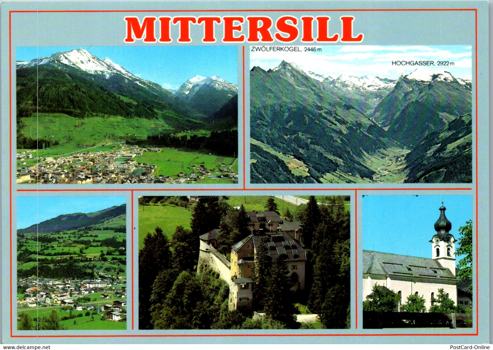 36598 - Salzburg - Mittersill , Mehrbildkarte - Nicht Gelaufen - Mittersill