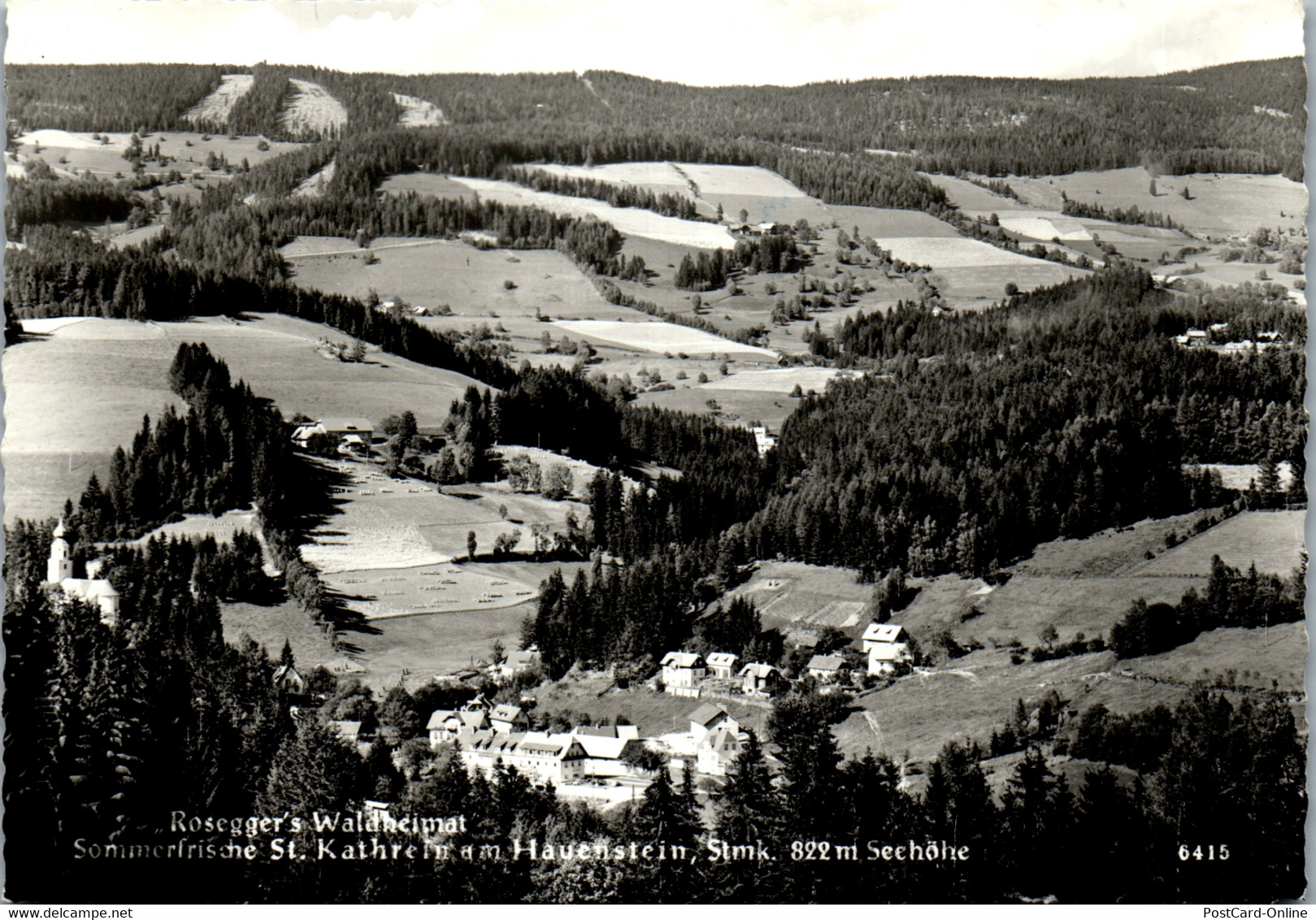 36608 - Steiermark - St. Kathrein Am Hauenstein , Rosegger's Waldheimat - Gelaufen 1972 - Krieglach