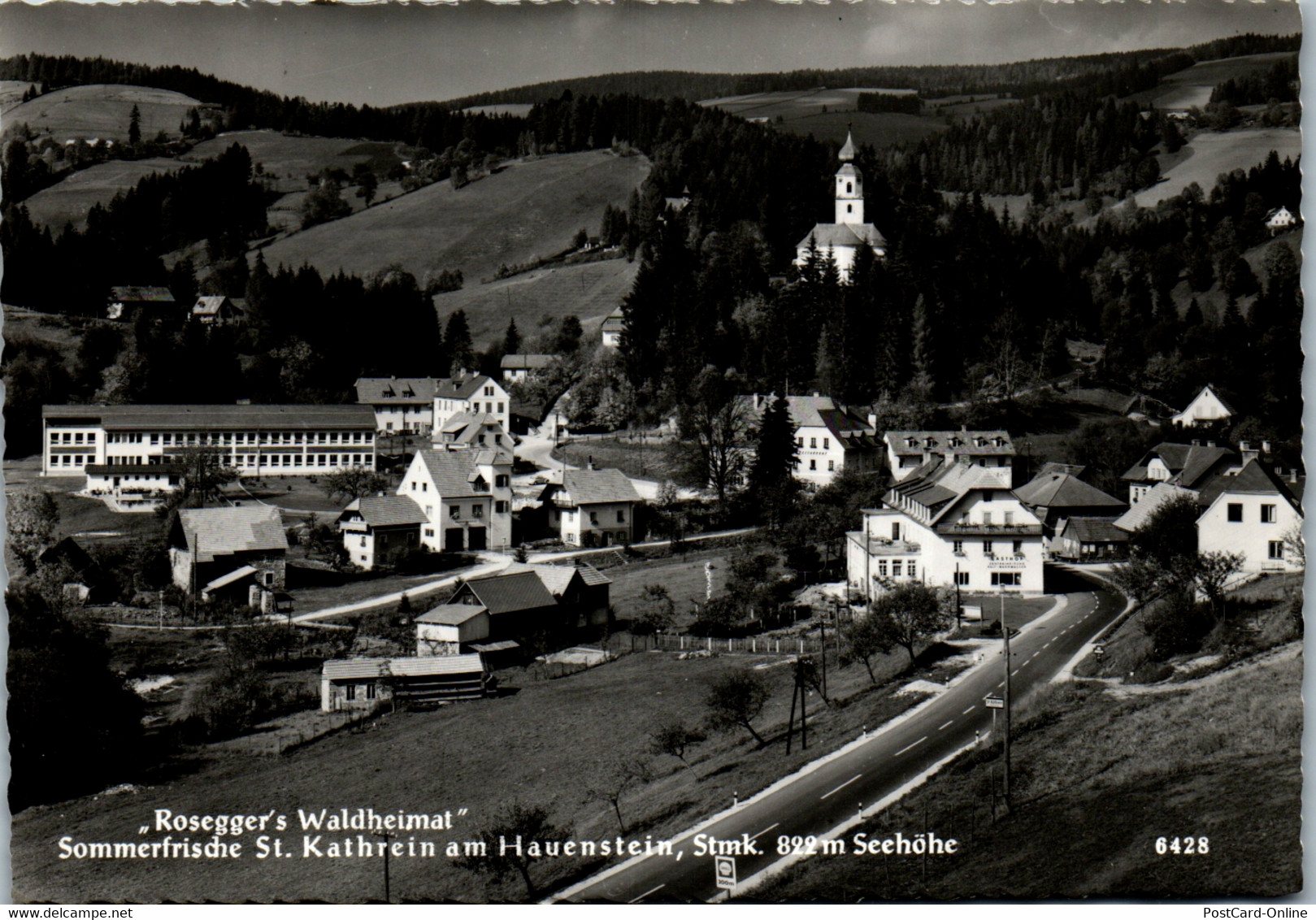 36609 - Steiermark - St. Kathrein Am Hauenstein , Rosegger's Waldheimat - Gelaufen 1968 - Krieglach