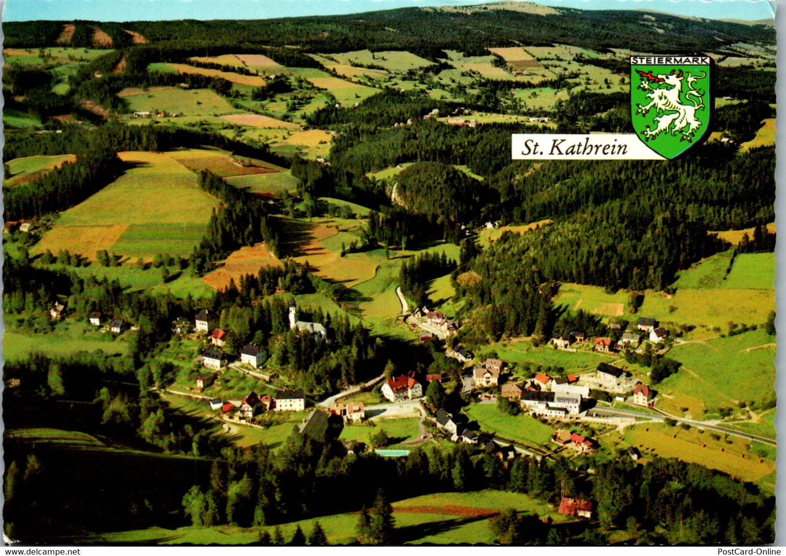 36617 - Steiermark - St. Kathrein Am Hauenstein , Rosegger's Waldheimat - Gelaufen 1970 - Krieglach
