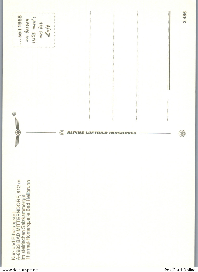 36640 - Steiermark - Bad Mitterndorf , Bad Heilbrunn , Thermal Römerquelle - Nicht Gelaufen - Bad Mitterndorf
