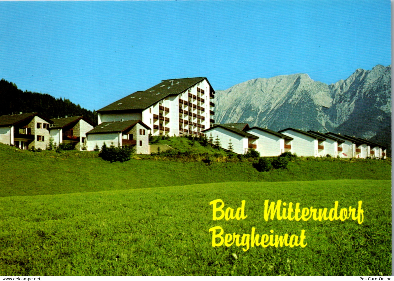 36646 - Steiermark - Bad Mitterndorf , Bergheimat , Blick Gegen Grimming - Nicht Gelaufen - Bad Mitterndorf