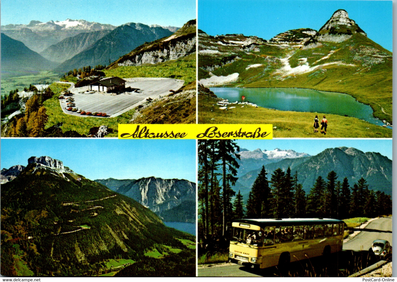 36668 - Steiermark - Altaussee , Loserstraße , Bus , Ausseer Land , Loser , Dachstein , Atterkogel - Nicht Gelaufen - Ausserland