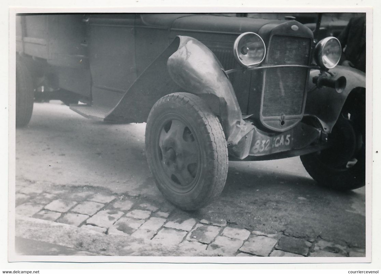 4 Photos Originales VOITURE ACCIDENTEE Dans Pochette Kodak D'origine - 13 X 18 - 3 Négatifs - Cars