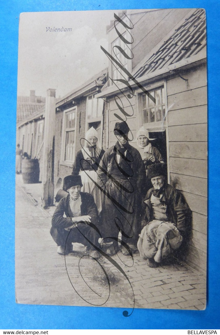 Volendam Traditionele Klederdracht Folklore. 1911 -Uitg. Weenenk & Snel Den Haag - Volendam