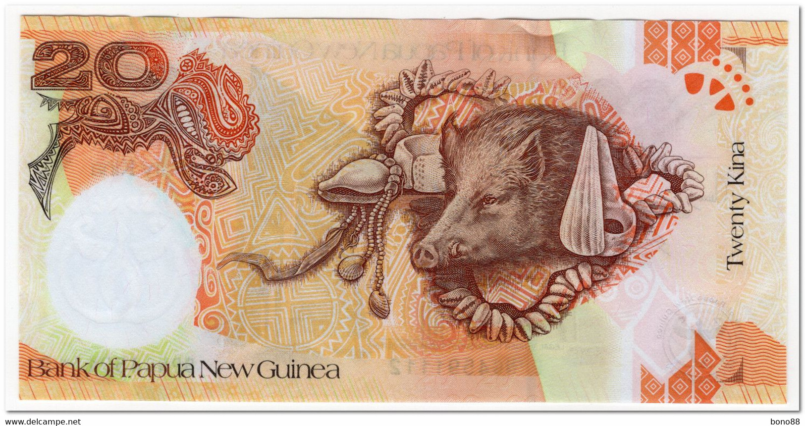 PAPUA NEW GUINEA,20 KINA,2008,P.36,UNC - Papua New Guinea