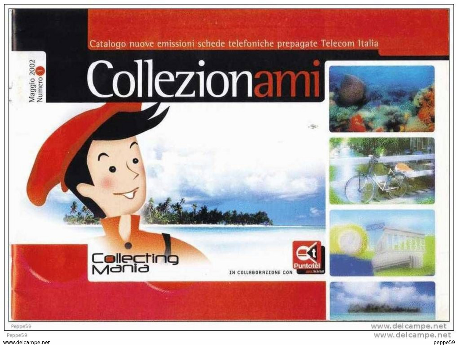 Catalogo Carte Telefoniche Telecom - 2002 N.01 - Livres & CDs