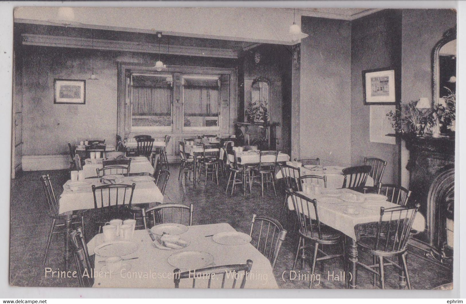 WORTHING (Sussex) - Prince Albert Convalescent Home Dining Hall - Worthing