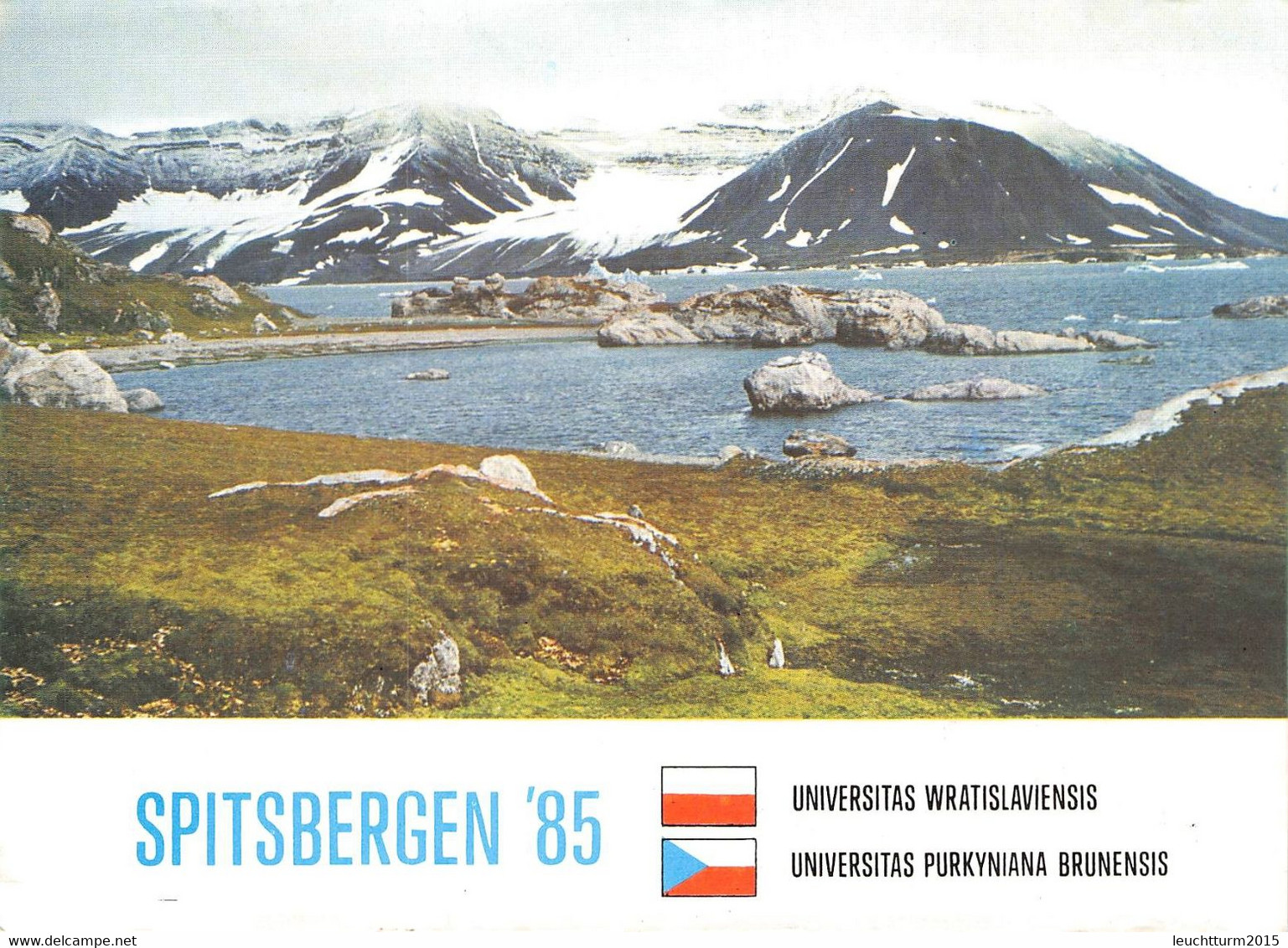 NORWAY - POSTCARD 1986 NY-ALESUND > DE / ZO407 - Storia Postale