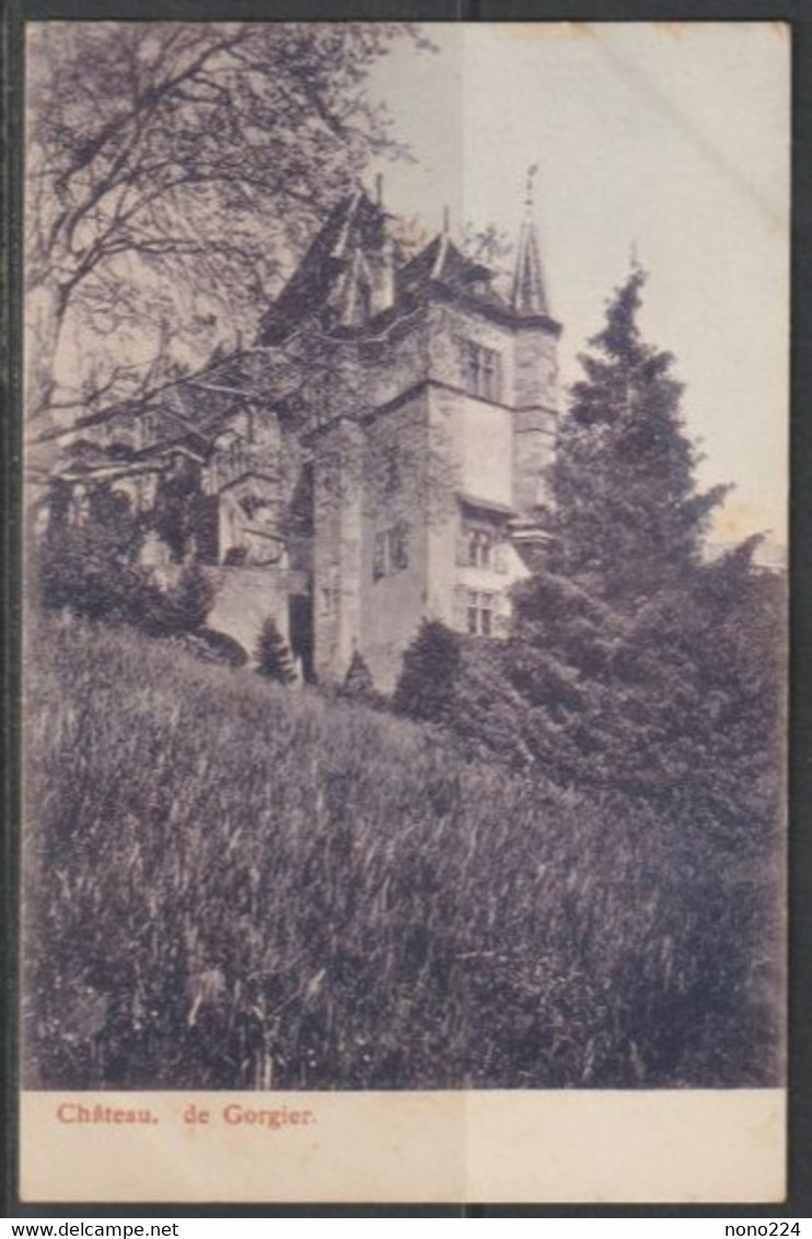 Carte P De 1909 ( Château De Gorgier ) - Gorgier