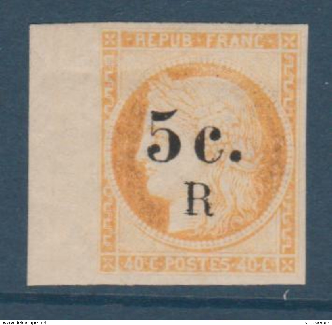 REUNION N° 6 BORD DE FEUILLE TTB * - Unused Stamps