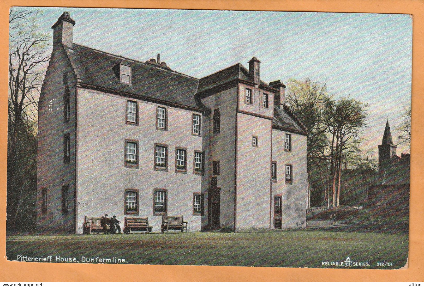 Dunfermline UK 1909 Postcard - Fife