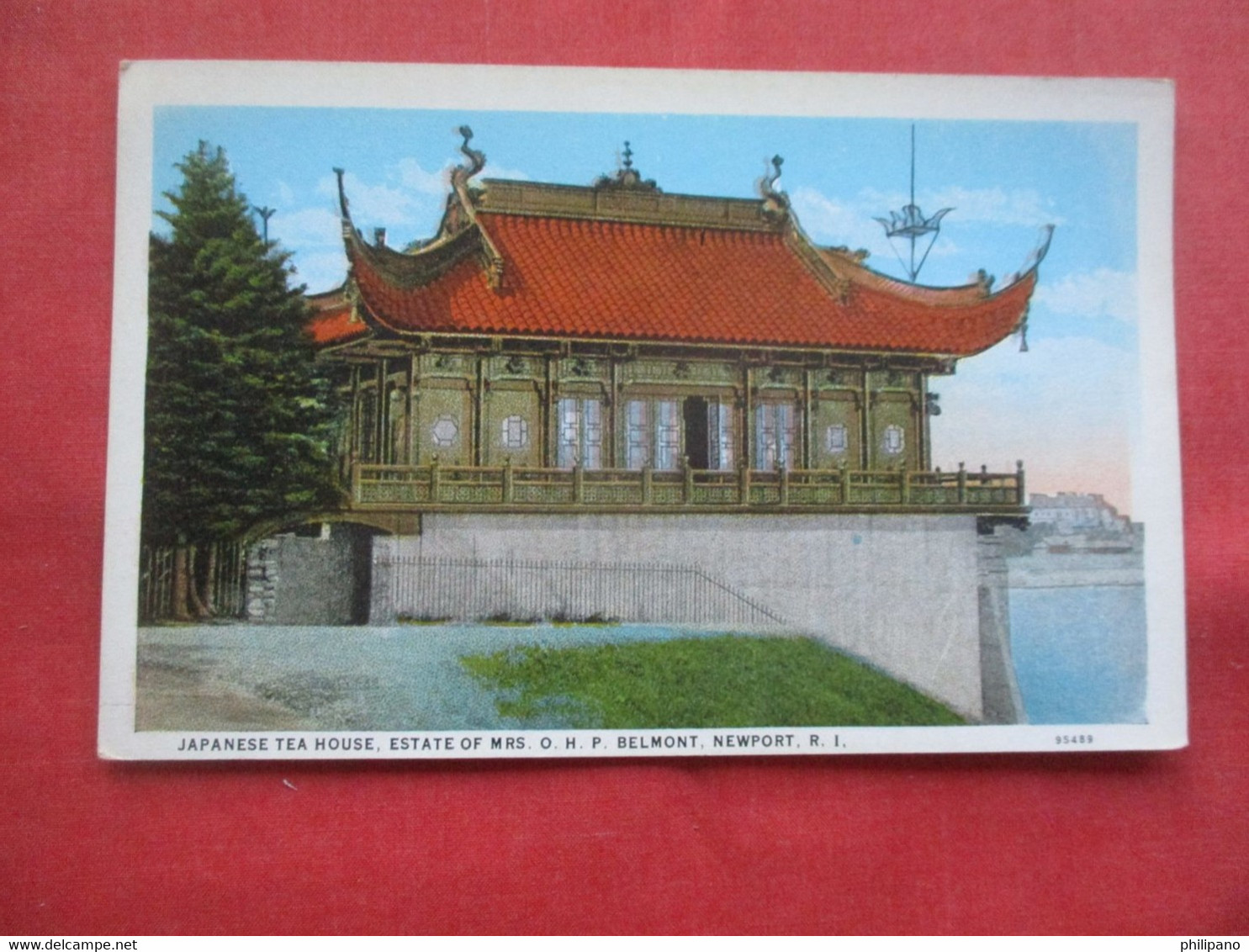 Japanese Tea House. Belmont Estate    Newport  Rhode Island   Ref 5701 - Newport