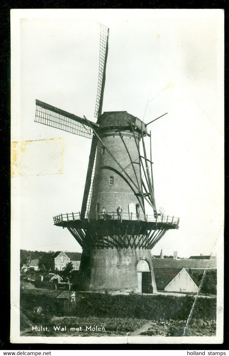 NEDERLAND * ANSICHTKAART * HULST * MOLEN  (3942F) - Hulst