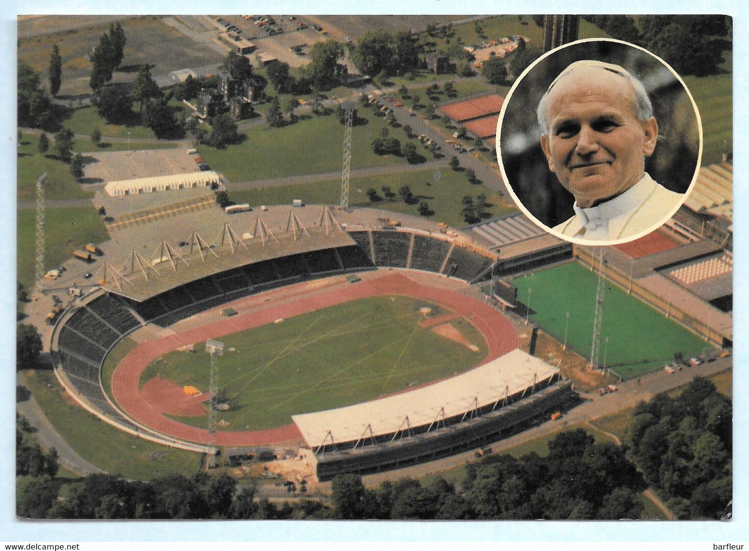 LONDRES LONDON CRYSTAL PALACE PAPE VISITE JEAN PAUL II EN 1982 STADE STADIUM ESTADIO STADION STADIO - Stades