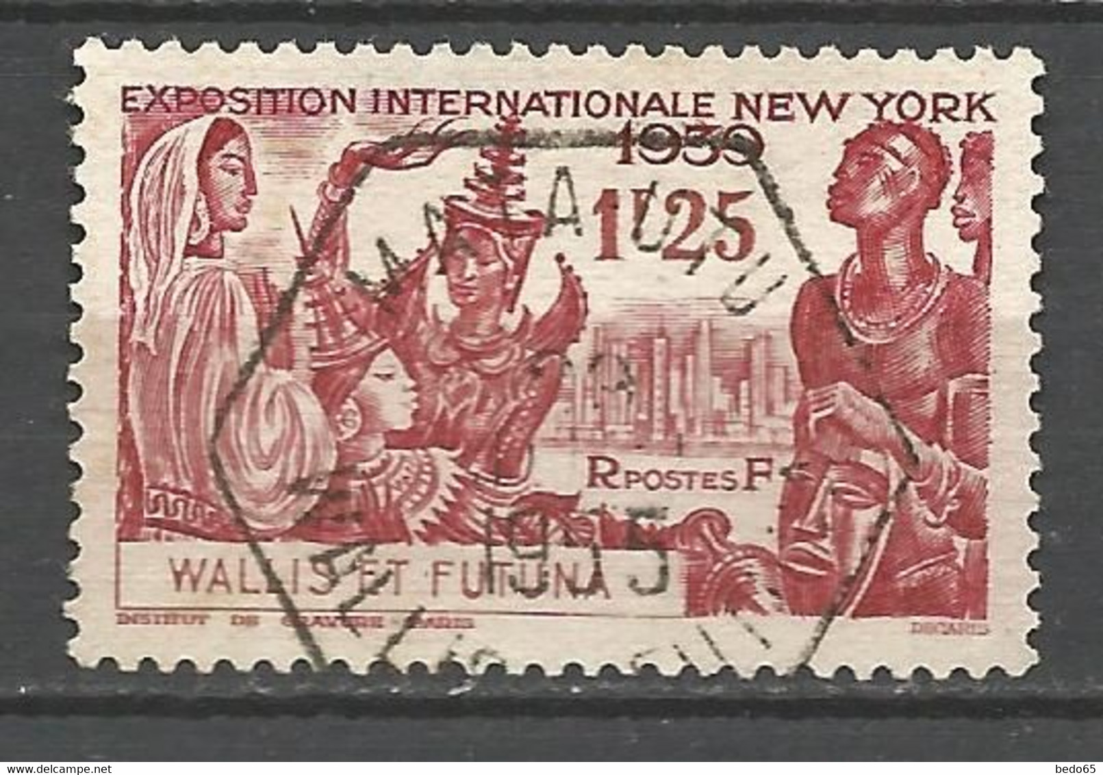 WALLIS ET FUTUNA N° 70 CACHET MATA-UTU - Used Stamps