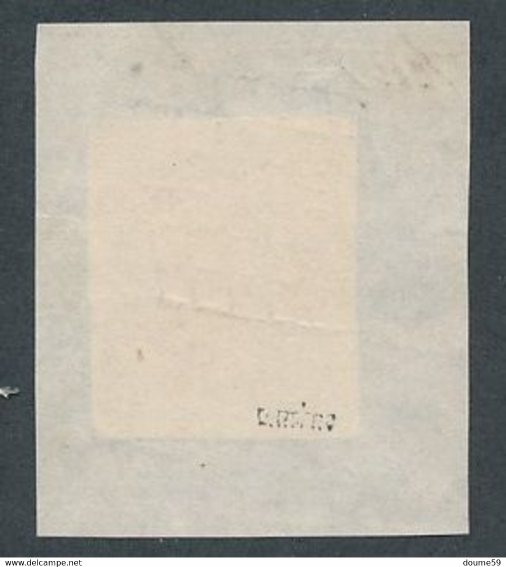 FB-521: FRANCE: Lot Avec N°3h (noir Intense) Obl Sur Mini Fragment Signé - 1849-1850 Ceres