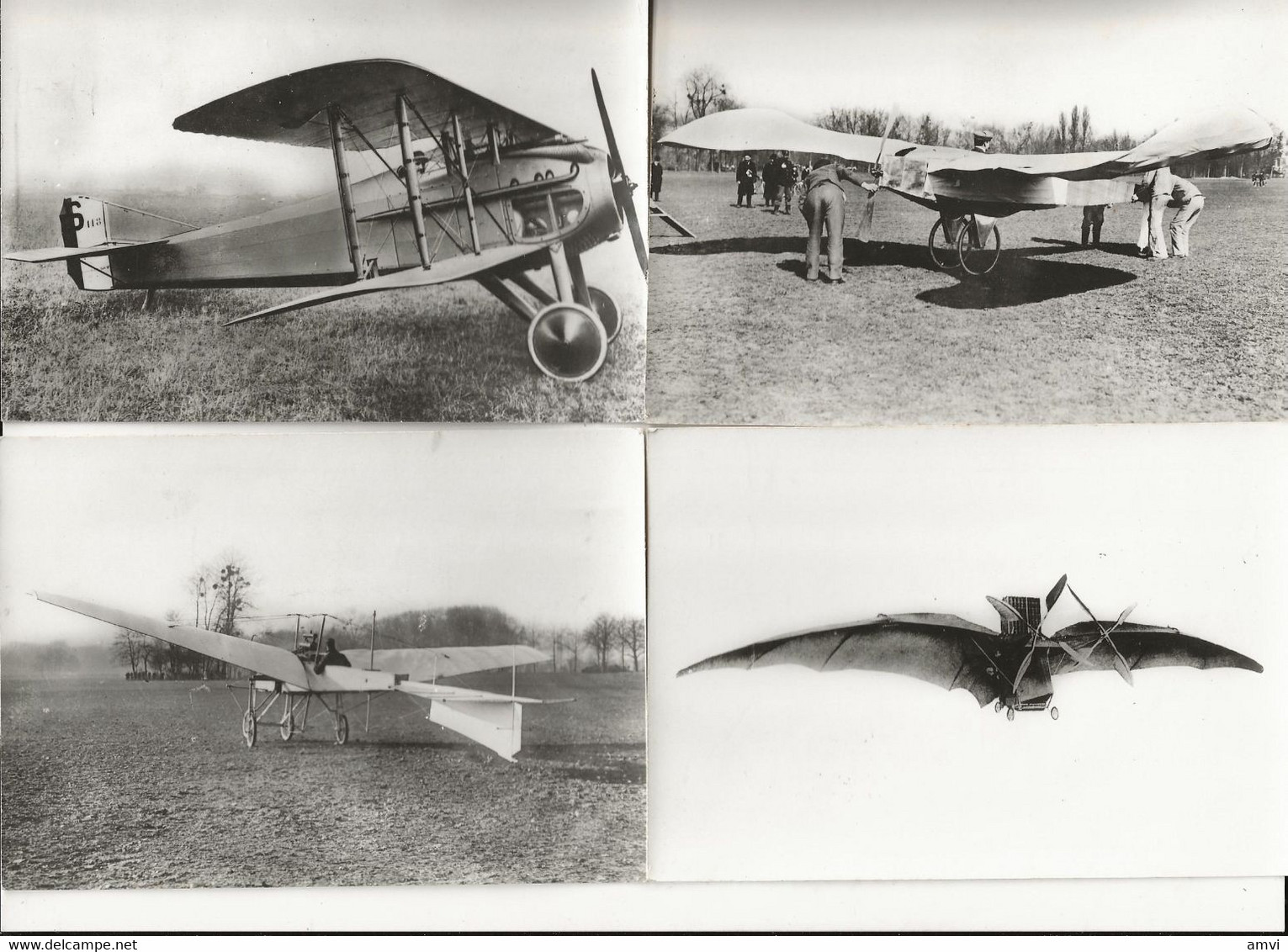 22-8-2336 Lot De 16 Cartes Publicité Transfusine Aviation Avant Et Pendant 1ere Guerre  Cachet PP Montreuil - 1914-1918: 1st War