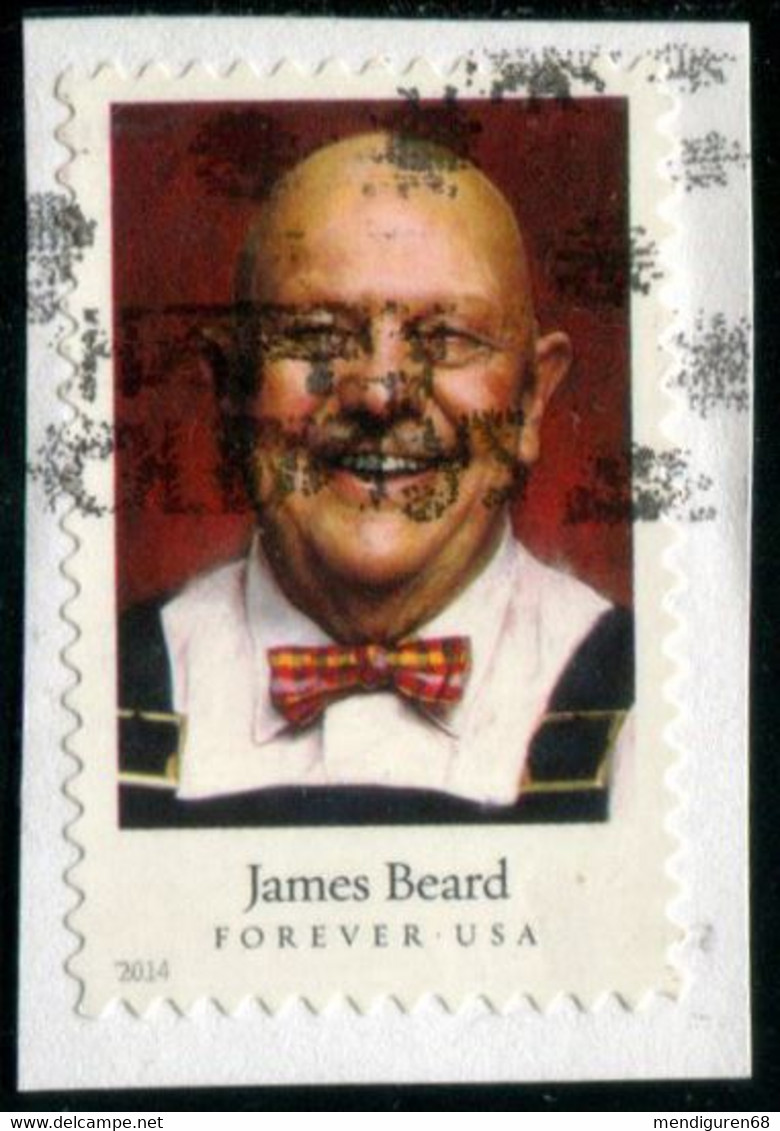 VERINIGTE STAATEN ETATS UNIS USA 2014 CELEBRITY CHEFS: JAMES BEARD F USED ON PAPER SC 4925 SG 5542 - 2011-...