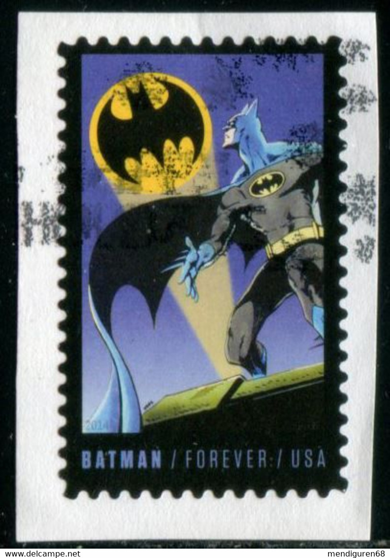 VERINIGTE STAATEN ETATS UNIS USA 2014  BATMANS: BATMAN AND BAT SIGNAL  F USED ON PAPER SC 4933 MI 5118 YT 4750 - 2011-...