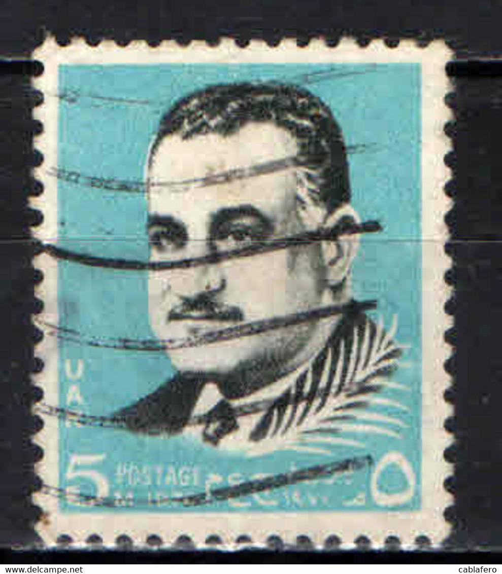 EGITTO - 1970 - PRESIDENTE ABDEL NASSER - USATO - Used Stamps