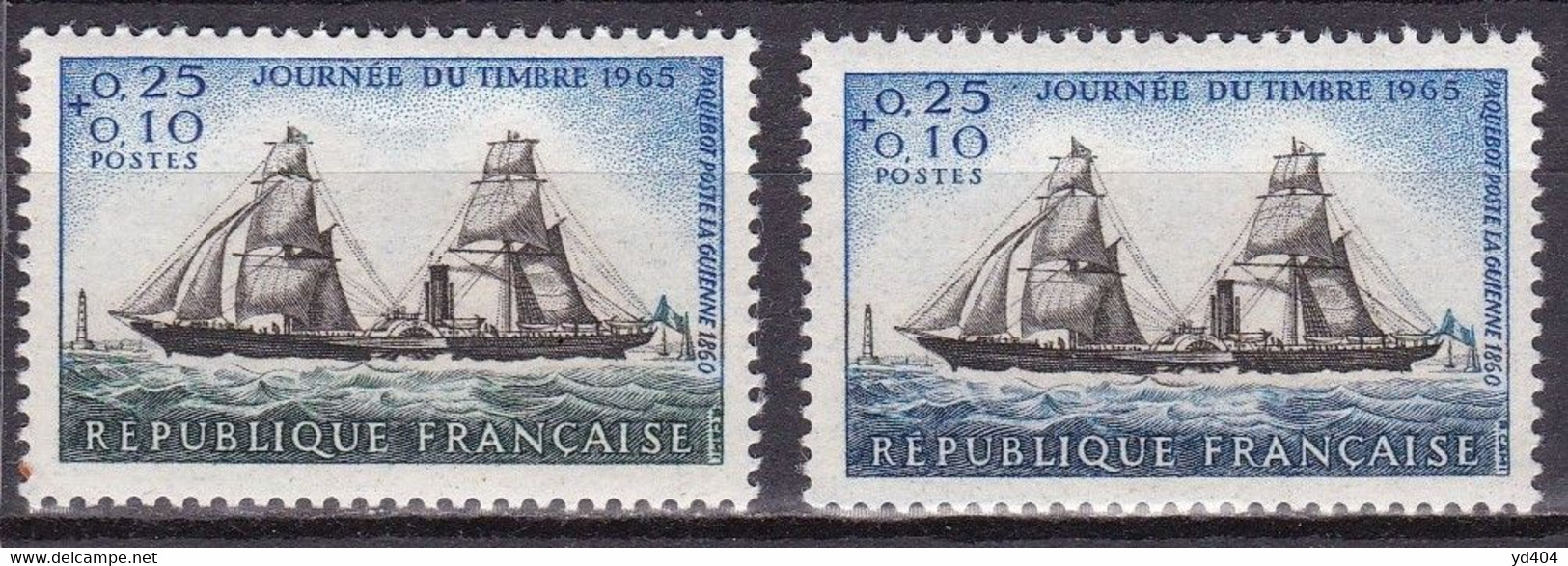 FR7403- FRANCE – 1965 – POST DAY - Y&T # 1446(x2) MNH - Unused Stamps