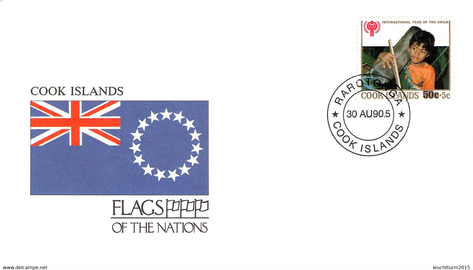 FLAGS OF THE NATIONS - COLLECTION OF COVERS FROM 43 DIFF. STATES WITH FLAGS AND STAMPS / kiste