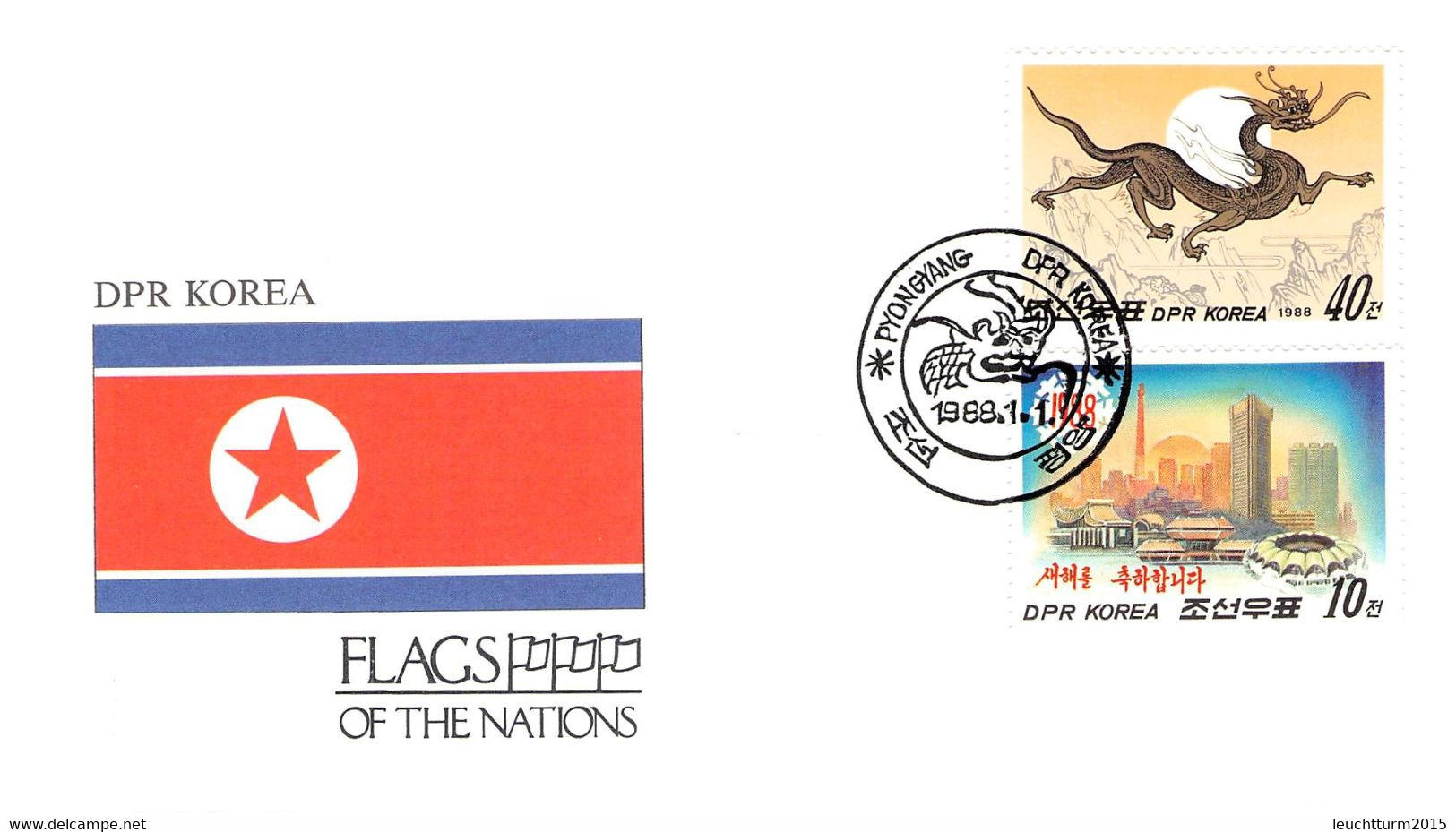 FLAGS OF THE NATIONS - COLLECTION OF COVERS FROM 43 DIFF. STATES WITH FLAGS AND STAMPS / kiste