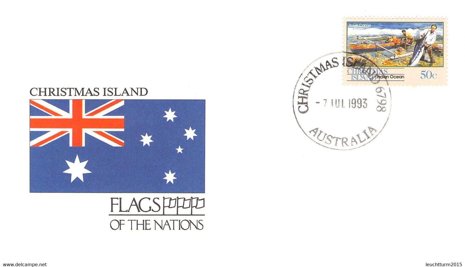 FLAGS OF THE NATIONS - COLLECTION OF COVERS FROM 43 DIFF. STATES WITH FLAGS AND STAMPS / kiste