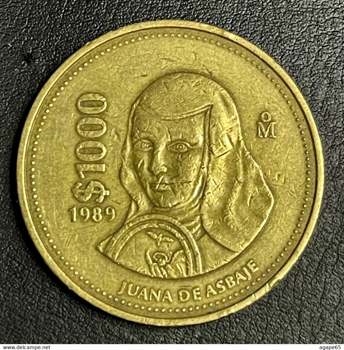 1989 Mexico 1000 Pesos - Mexique