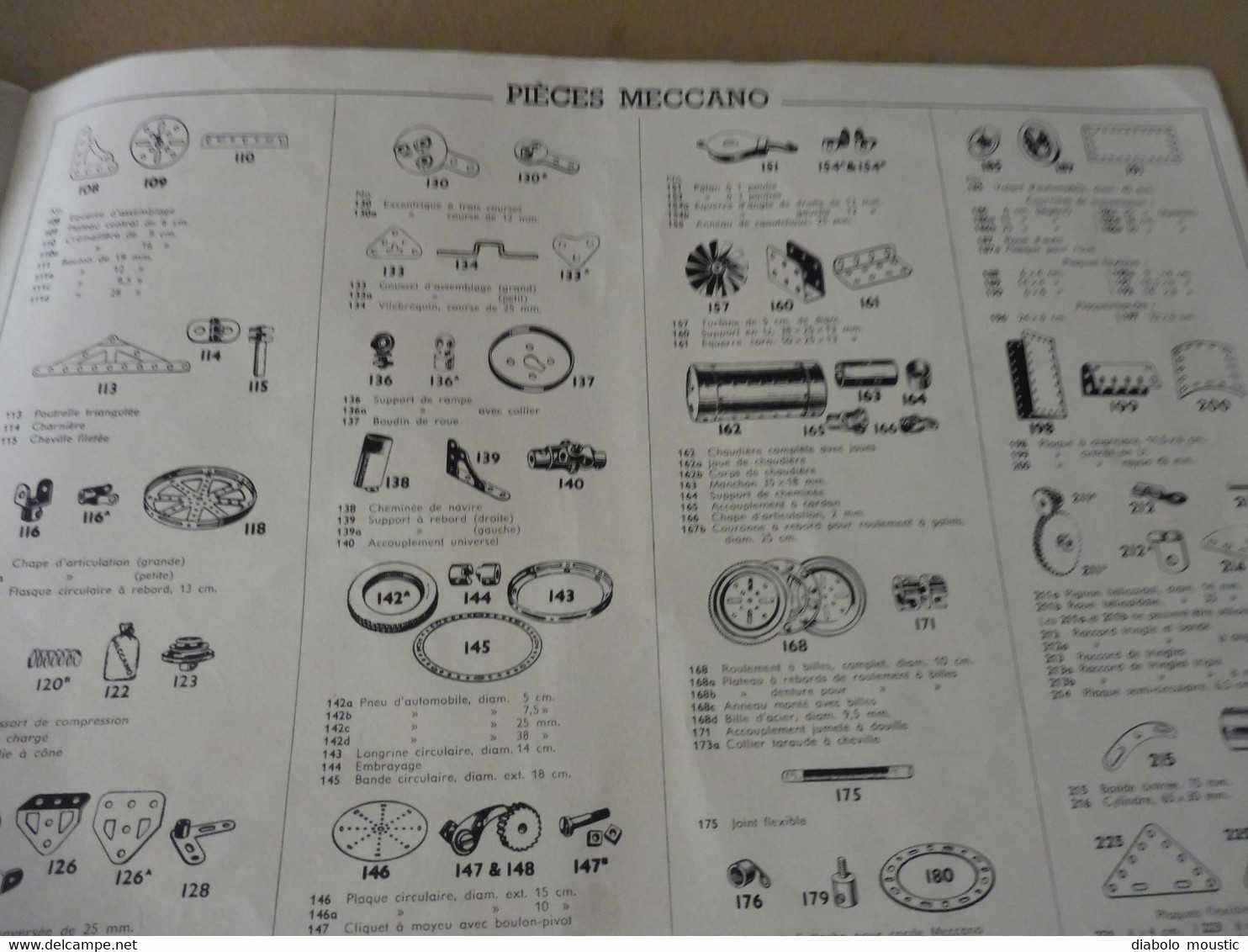 MECCANO  Manuel d'instruction N° 4