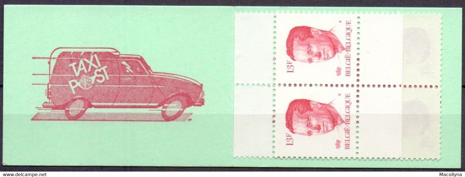 Boekje 18 Taxipost Postfris** 1986 Cat: 40 Euro - Unclassified