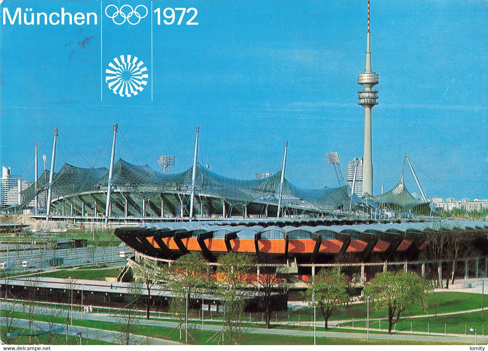 Sport Jeux Olympiques Munchen 1972 Munich Velodrome Stade Olympique Tour Stadium Cachet 29.8.1972 - Giochi Olimpici