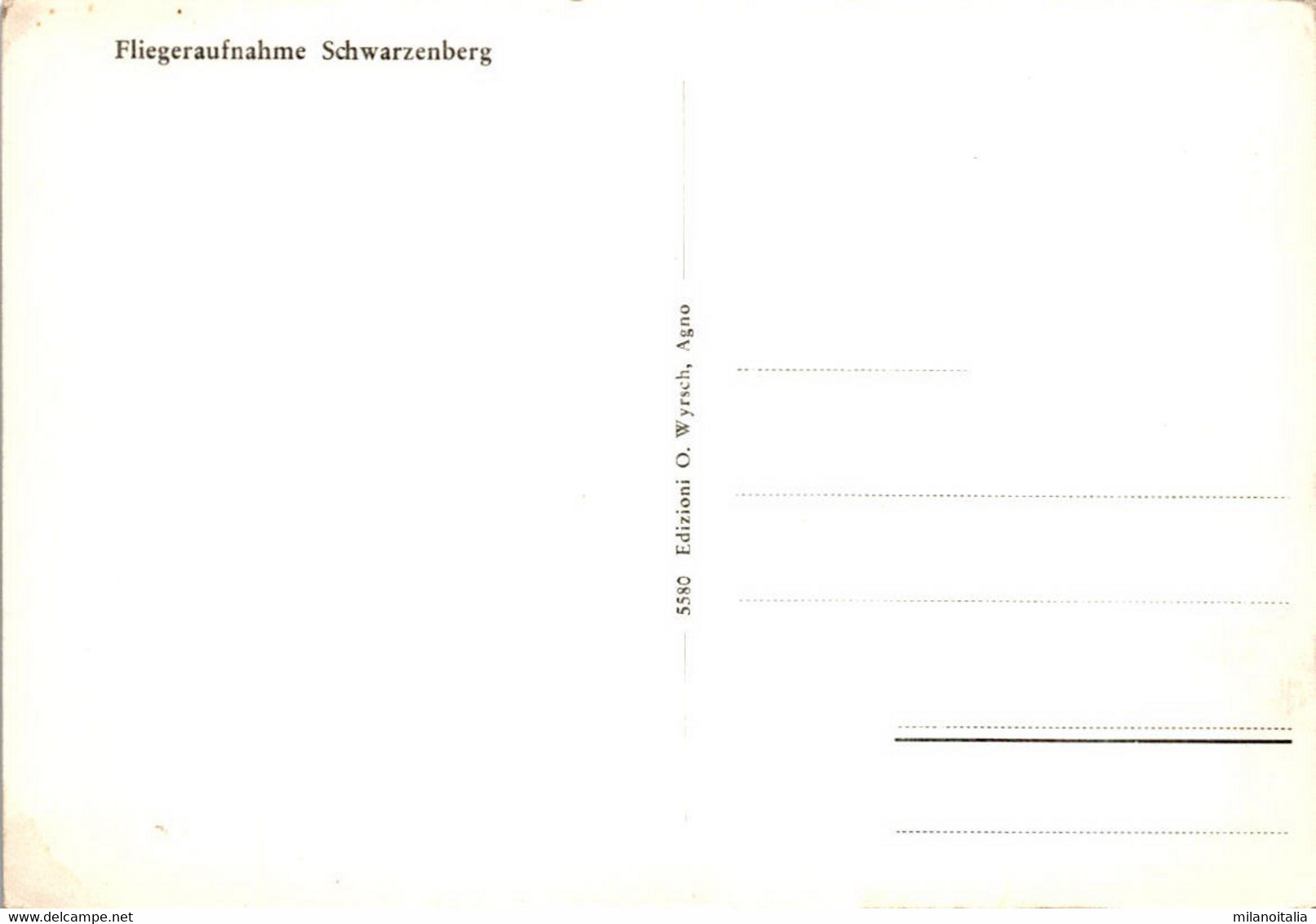 Fliegeraufnahme Schwarzenberg (5580) - Schwarzenberg