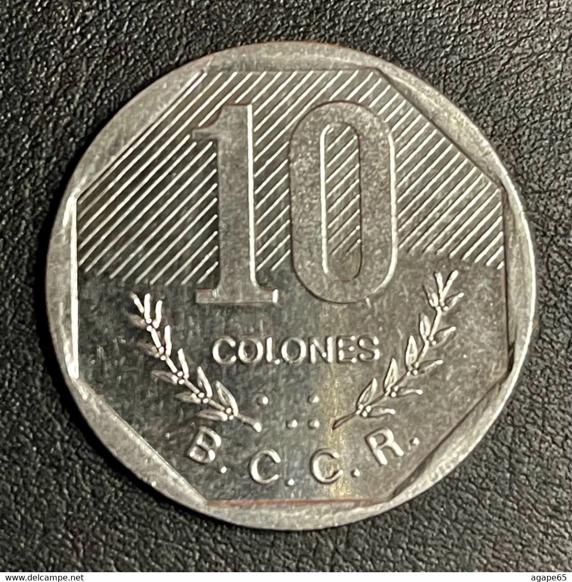 1992 Costa Rica 10 Colones - Costa Rica