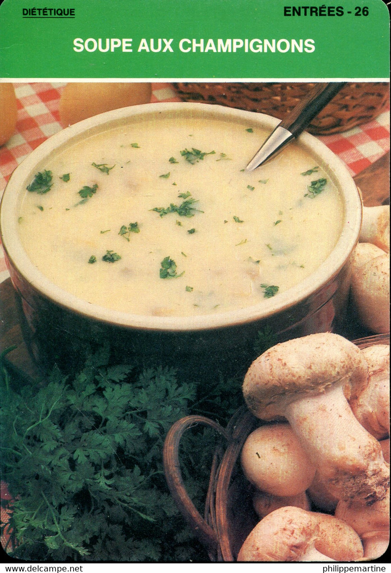 Soupe Aux Champignons - Küche & Rezepte