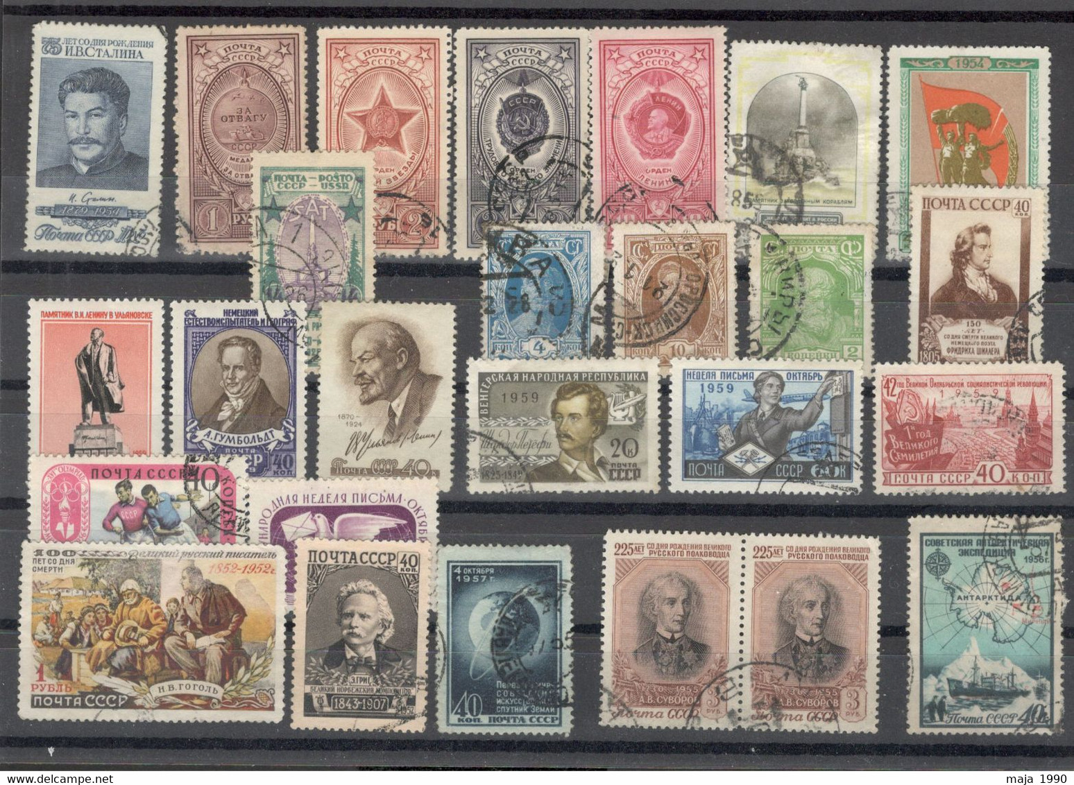 RUSSIA - NICE LOT OF 53 STAMPS  (3) - Verzamelingen