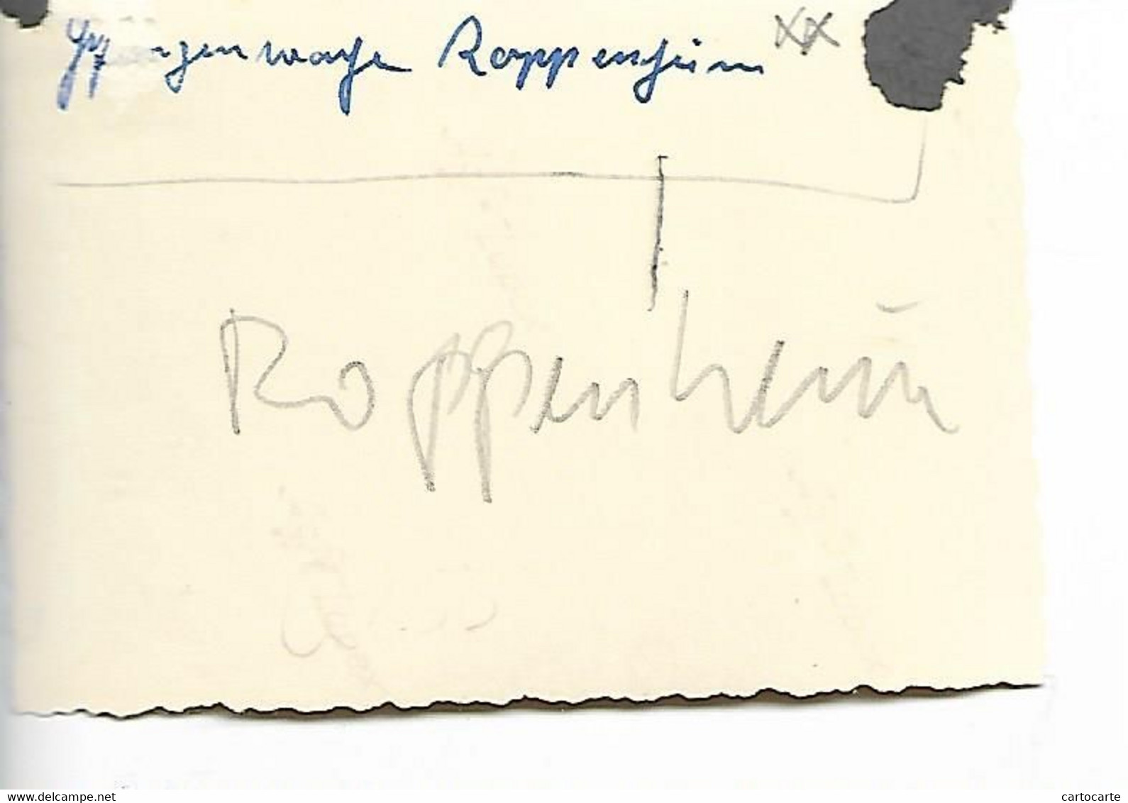 67 077 ROPPENHEIM    OCCUPATION   ALLEMANDE CAMP DE PRISONNIERS SOLDATS ALLEMANDS   1940 - War, Military